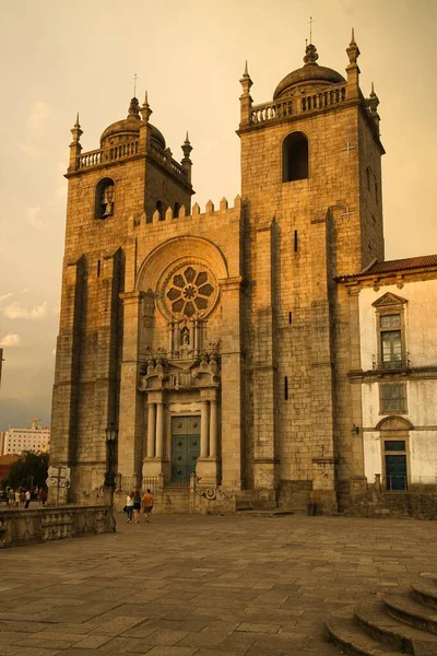 Porto Portugal July 2022 Beautiful Facade Historical Churches Porto Portugal — Fotografia de Stock