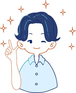 Illustration also shows someone confidently proposing an idea