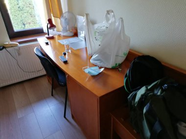 10/28/2021. Kleszczow, Polonya, Tawerna Oteli.