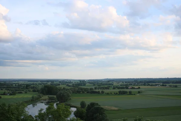 View Lower Vistula Valley Diabelce Swiecie Hiking Trail — Φωτογραφία Αρχείου