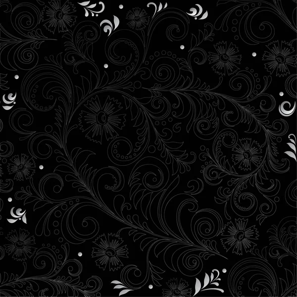 Fundo Floral Abstrato Com Lugar Para Texto — Vetor de Stock