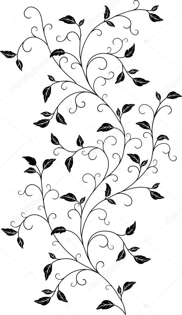 vector illustration of floral pattern