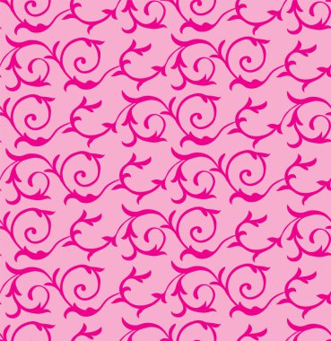 Pembe arkaplan ile kusursuz desen