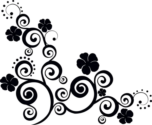 soyut çiçek arkaplanı, vektör illüstrasyonu