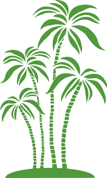 Palm Trees Vector Illustration — Stock Vector