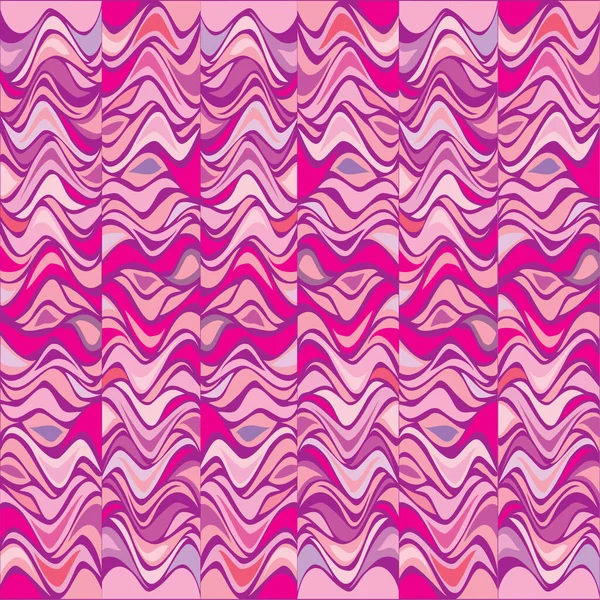 Абстрактный Фон Розовыми Фиолетовыми Волнами — стоковый вектор