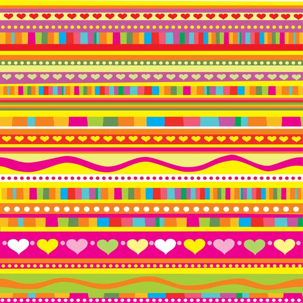 Kalpli renkli arkaplanın vektör illüstrasyonu