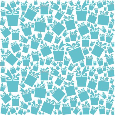 Kutlama geçmişi. Hediye kutusunun kusursuz desenli duvar kağıdı. Görüntü