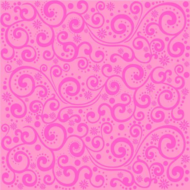 Kusursuz çiçek arkaplanı. Vektör illüstrasyonu