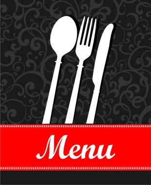 Restoran menü tasarımı. vektör çizim