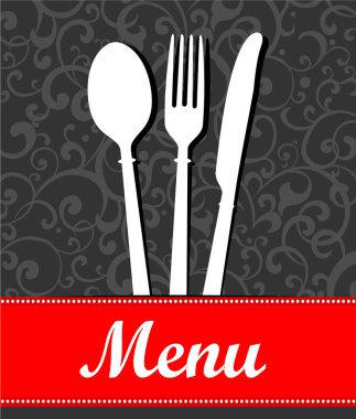 Restoran menü tasarımı. vektör çizim