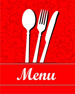 Restoran menü tasarımı. vektör çizim 