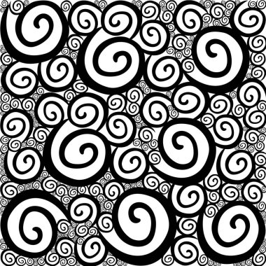 Soyut, pürüzsüz desen. resimleme