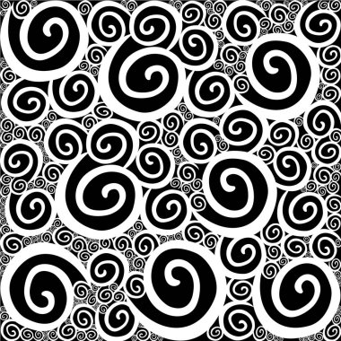 Soyut, pürüzsüz desen. resimleme