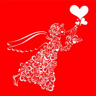 Sevgililer Günü için vektör illüstrasyonu