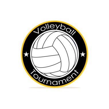 Voleybol logo vektör grafikleri