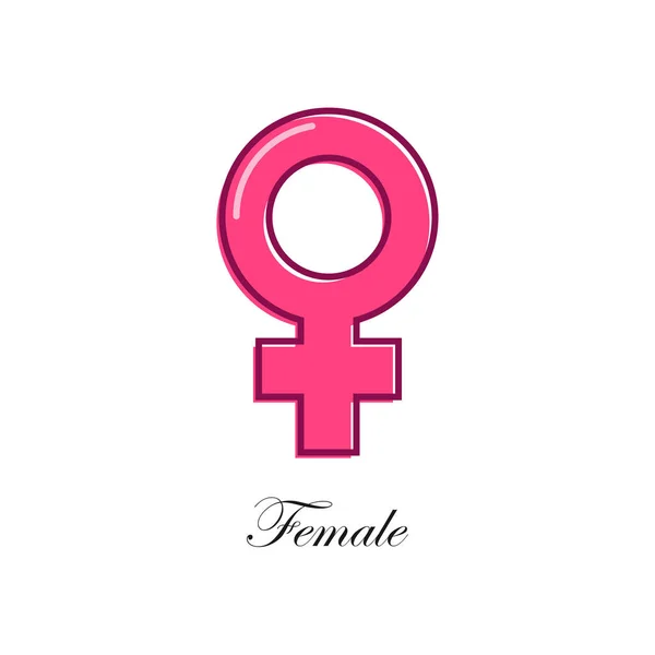 Gráficos Vetoriais Logotipo Feminino — Vetor de Stock