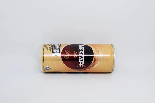 Nescafe Coffee Can Photo White Background — Fotografia de Stock