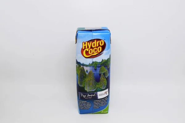 Hydro Coco Getränk Foto Mit Weißem Hintergrund — Stockfoto