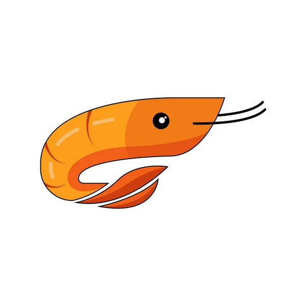 Shrimp Logo Vektorgrafik Und Grafiken — Stockvektor