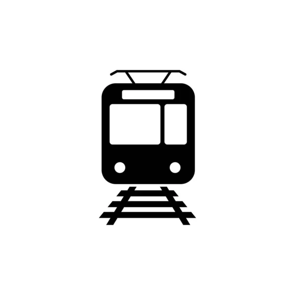 Tren Eléctrico Icono Gráficos Vectoriales — Vector de stock