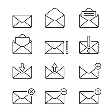 kurye için simge seti