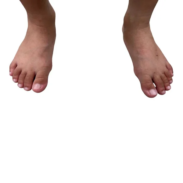 Little Legs Feet Background — Stock Photo, Image