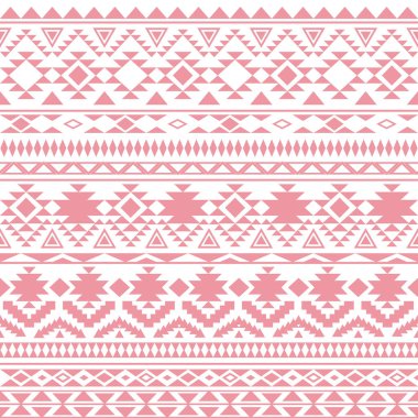 Geleneksel dekoratif Navajo fayansları azulejo. Soyut arkaplan. Vektör el yapımı çizimler, halı süslemeleri, fayanslar, seramik fayanslar.