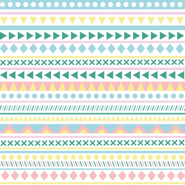 Kabile tarzında parlak renksiz piksel desenler. Aztek geometrik üçgeni ve sembolü