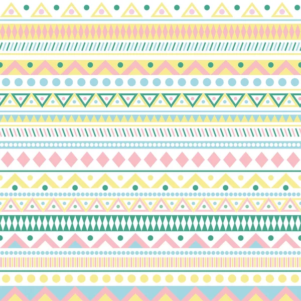 Retro renkli kabile Navajo vektörü kusursuz desen. Aztek tarzı, soyut geometrik sanat baskısı. Etnik hipster arka planı. Duvar kağıdı, kumaş tasarımı, kumaş, kağıt, kapak, tekstil, dokuma, ambalaj.