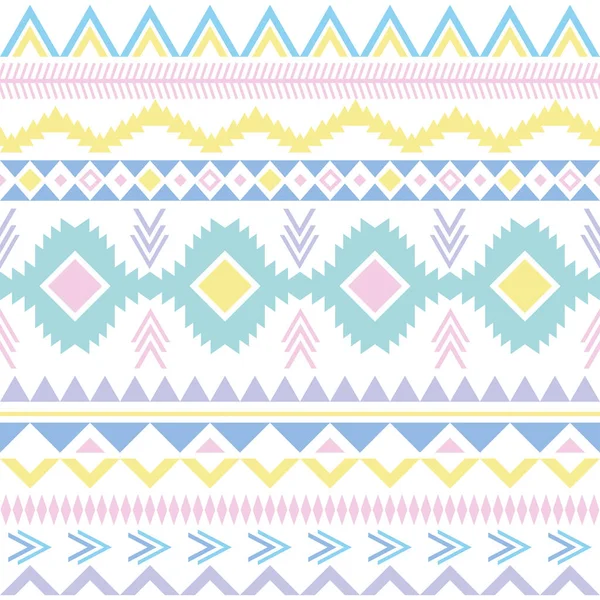 Sorunsuz vektör kabile doku ayarlayın. Vektör çizgili desen. Kabile sorunsuz doku. Vintage etnik sorunsuz zemin