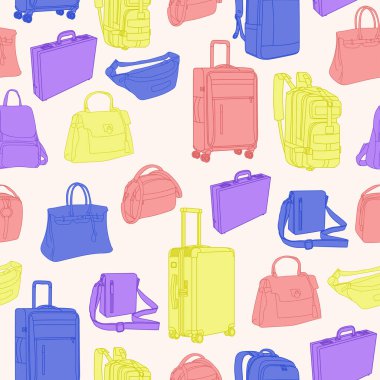 Renkli desenli çantalar, çanta diplomat, çanta, çanta, muz, çanta, taktik çanta.