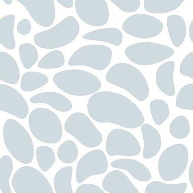 Soyut organik şekilli, pürüzsüz gri desenler.