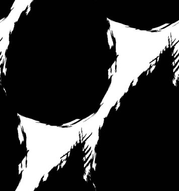 Blot lekesi siyah ve beyaz soyut doku