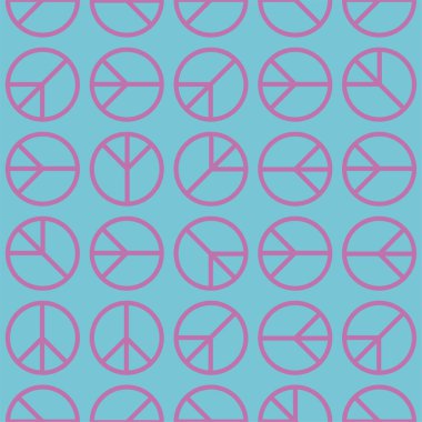 Kusursuz desen, barış sembolü. 70 'ler, tişört, poster, kart ve çıkartmalar için eski moda hippi grafikleri.. 