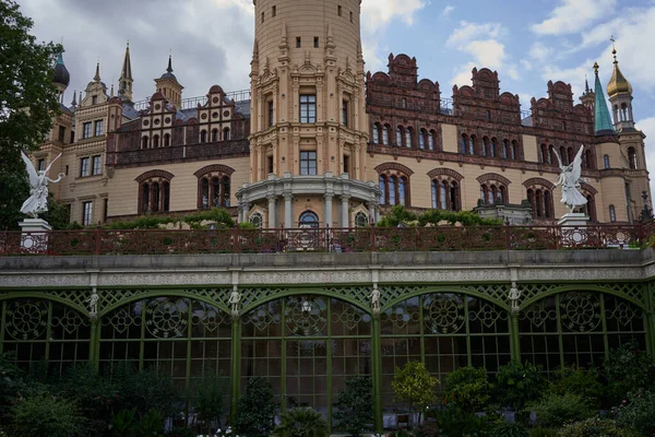 Schwerin Németország 2021 Július Orangerie Caf Sunny Summer Afternoon — Stock Fotó