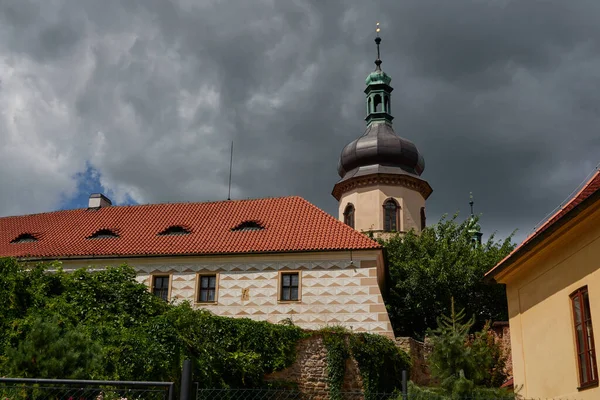 Kostelec Nad Cernymi Lesy Τσεχική Δημοκρατία Ιουλίου 2021 Αναγεννησιακό Κάστρο — Φωτογραφία Αρχείου