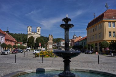 Bucovice, Çek Cumhuriyeti - 10 Eylül 2021 - Özgürlük Meydanı                               