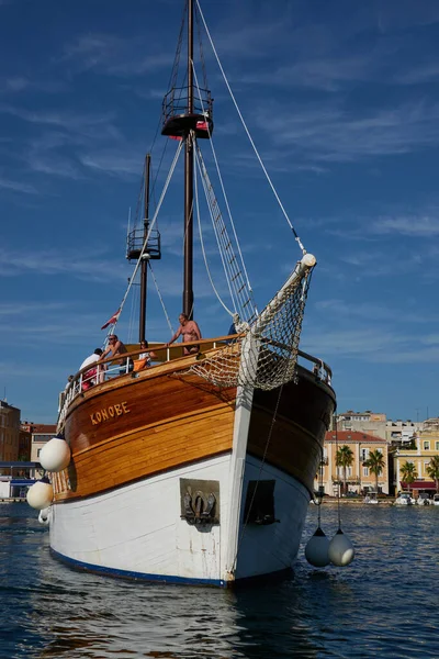 Zadar Croatia August 2021 Zadar Port Summer Afternoon — Stock Photo, Image