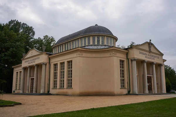 Frantiskovy Lazne Czech Republic September 2021 Glauber Healing Mineral Springs — Stock Fotó