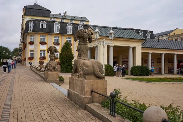 Frantiskovy Lazne République Tchèque Septembre 2021 Nouvelle Colonnade Fin Après — Photo