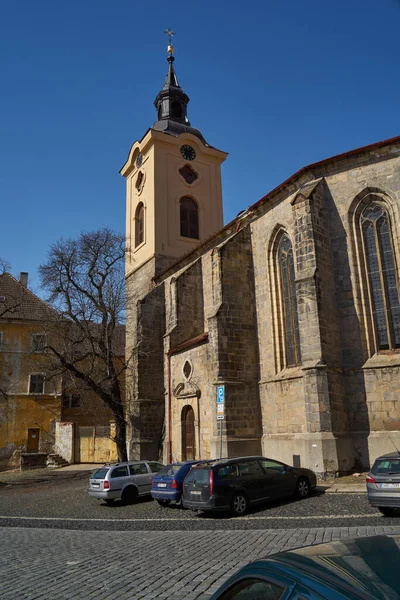 Jicin Τσεχία Μαρτίου 2022 Καθολική Εκκλησία Του Αγίου Ιγνατίου Της — Φωτογραφία Αρχείου