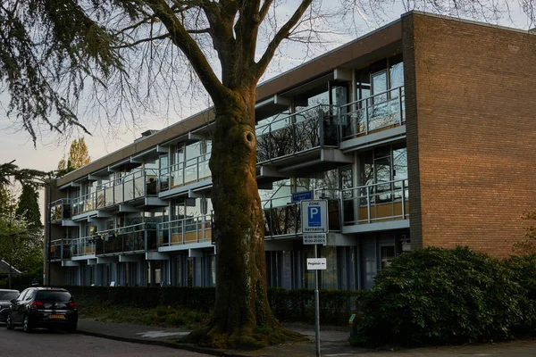 Apeldoorn Netherlands April 2022 Street Close Center Town Beginning Spring — Foto de Stock