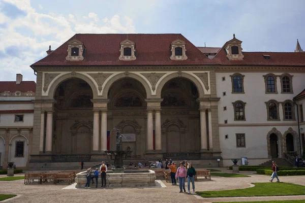 Praag Tsjechië Mei 2022 Wallenstein Tuin Een Voorjaarsmiddag — Stockfoto