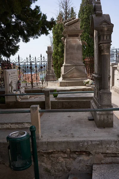 Sibenik Kroatië Mei 2022 Saint Ana Cemetery Een Zonnige Voorjaarsmiddag — Stockfoto