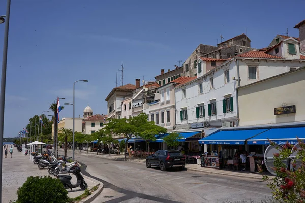 Sibenik Kroatië Mei 2022 Zeer Aantrekkelijke Sibeniks Promenade Een Zonnige — Stockfoto