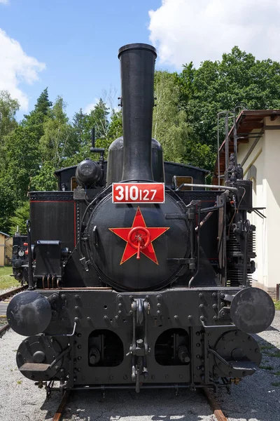 Luzna Czech Republic July 2022 Railway Museum Czech Railways Luzna — Stok fotoğraf