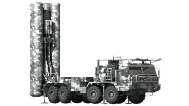 Mobil yüzeyden hava füze sistemine S300 - 3d Resim