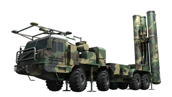 Mobil yüzeyden hava füze sistemine S300 - 3d Resim