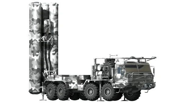 Système Missiles Sol Air Mobile S300 Illustration Rendue — Photo